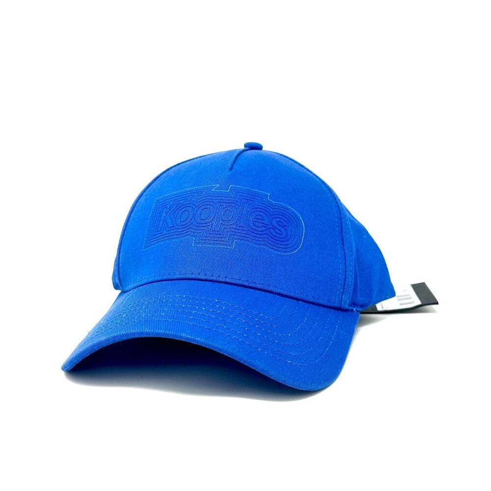 The Kooples Royal Blue Cotton Baseball Cap Adjustable